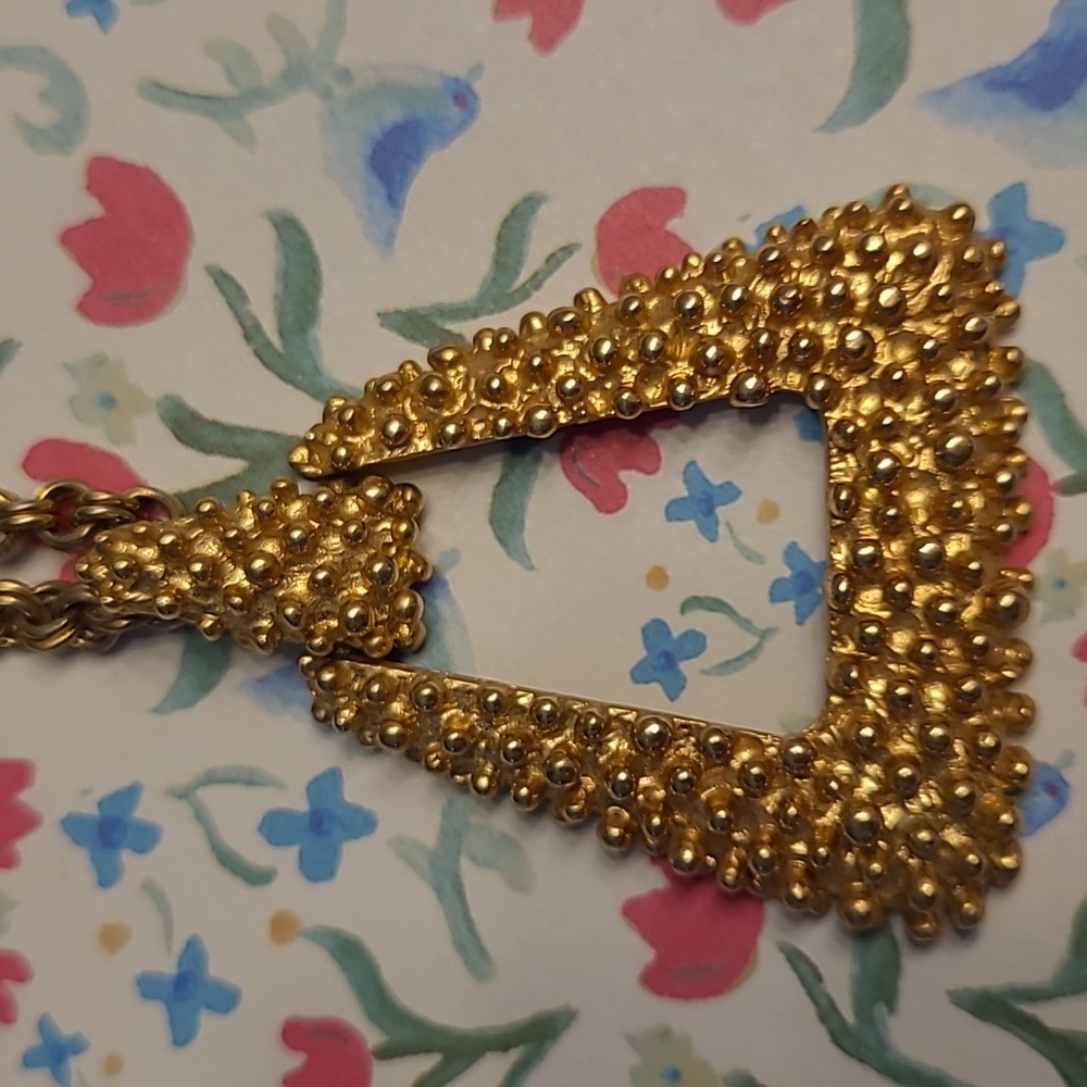Sarah Coventry Golden Sunset Vintage 70s Gold-tone Necklace - Picture 16 of 16
